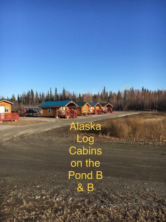 Alaska Log Cabins On The Pond Clear Creek Park Eksteriør billede