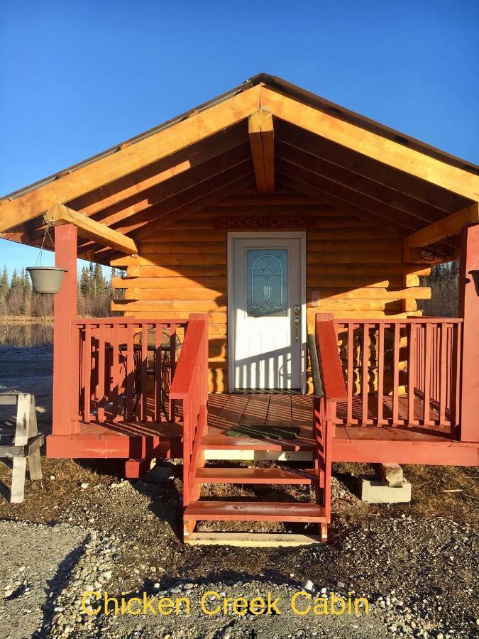 Alaska Log Cabins On The Pond Clear Creek Park Eksteriør billede